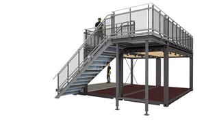 Event-Container 2-geschossig "Rooftop" inkl. Statik Event-Container 2-geschossig "Rooftop" inkl. Statik