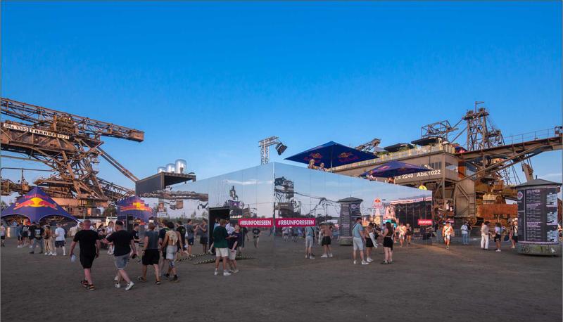 Red Bull Eventcontainer Splash Festival Ferropolis