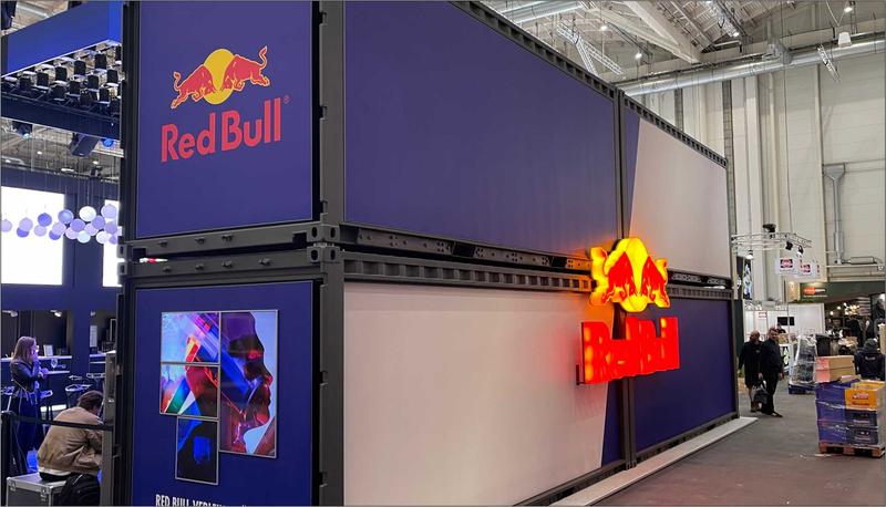 Red Bull Messecontainer Internorga Hamburg