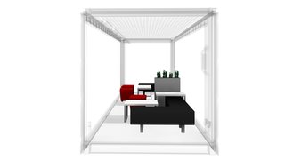 Mobiliar-Set "Lounge" Sitzwürfel & Bänk