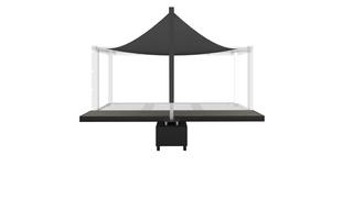Anbau-Modul Terrasse "Segel" Anbau-Modul Terrasse "Segel"
