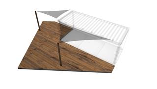 Anbau-Modul Terrasse "Segel"