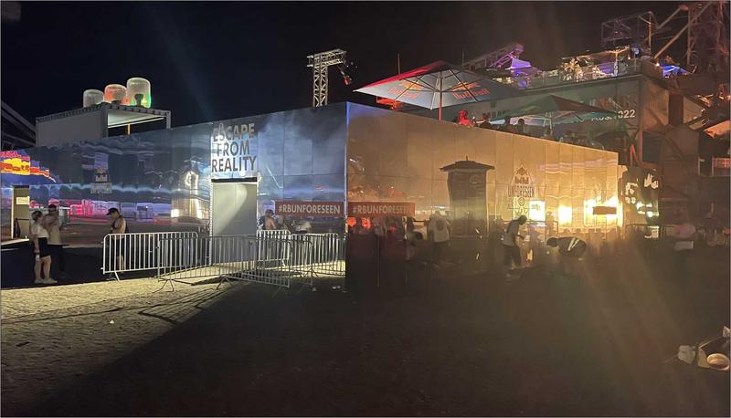 Red Bull Unforeseen Event Container Splash Festival Ferropolis