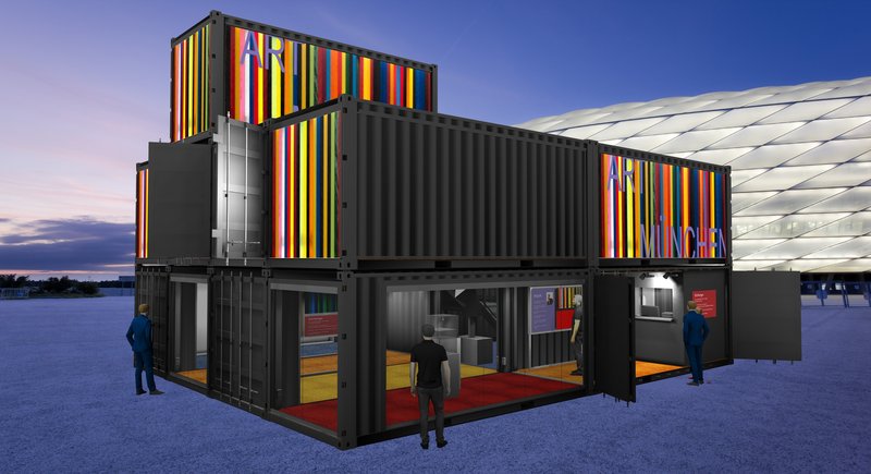 Ausstellungs-Container - Modell "ArtWorld"