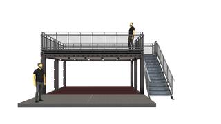 Event-Container 2-geschossig "Rooftop" inkl. Statik Event-Container 2-geschossig "Rooftop" inkl. Statik